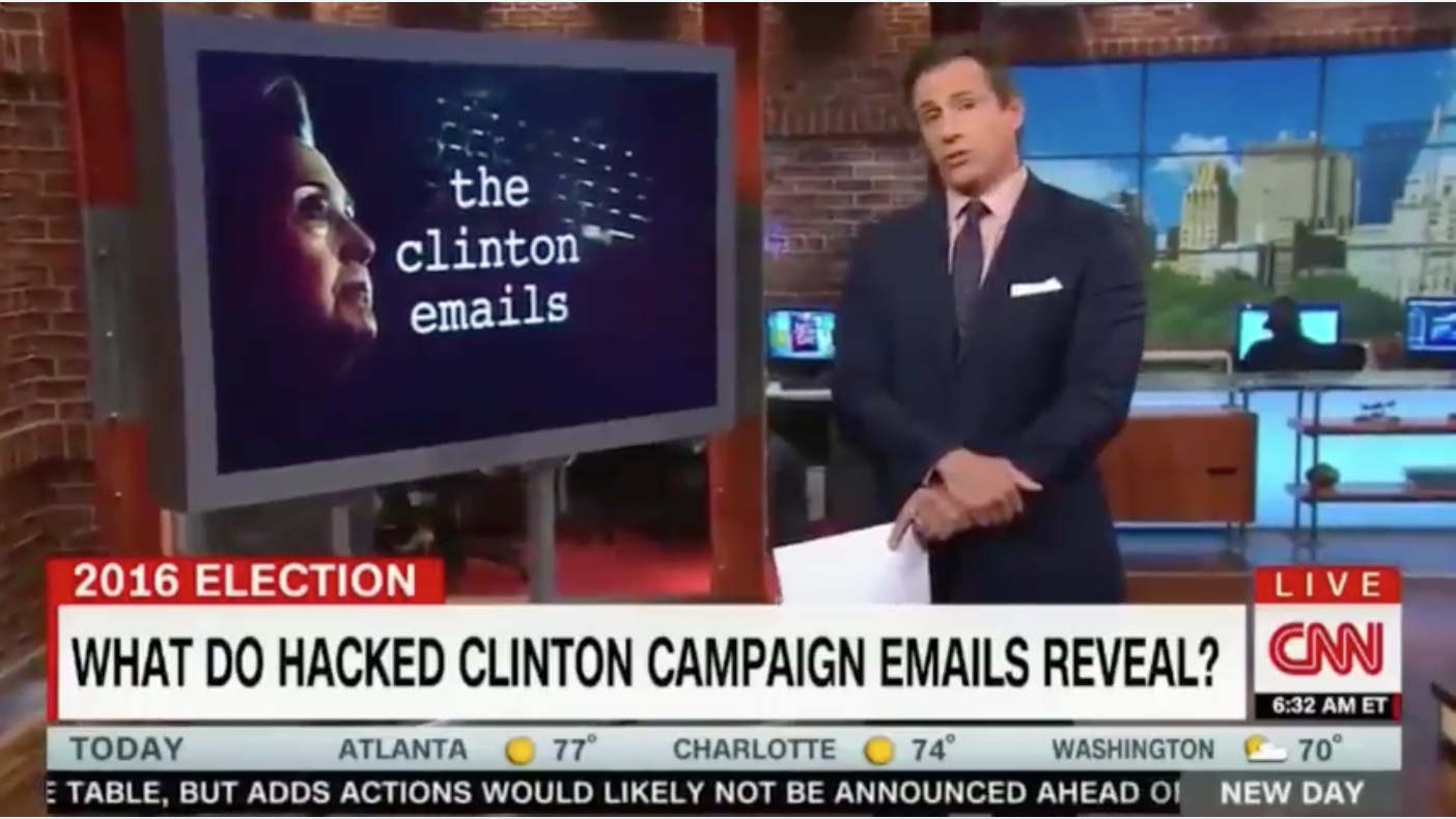 CNN Anchor Says It Is Illegal For Anyone But The Media To Possess Wikileaks