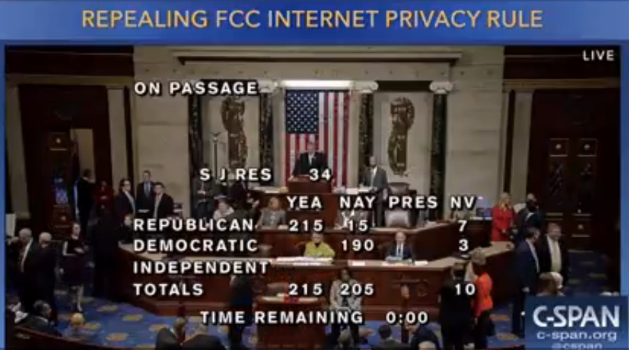 Why Did Congress Overturn Internet Privacy Rules? Follow The Money.